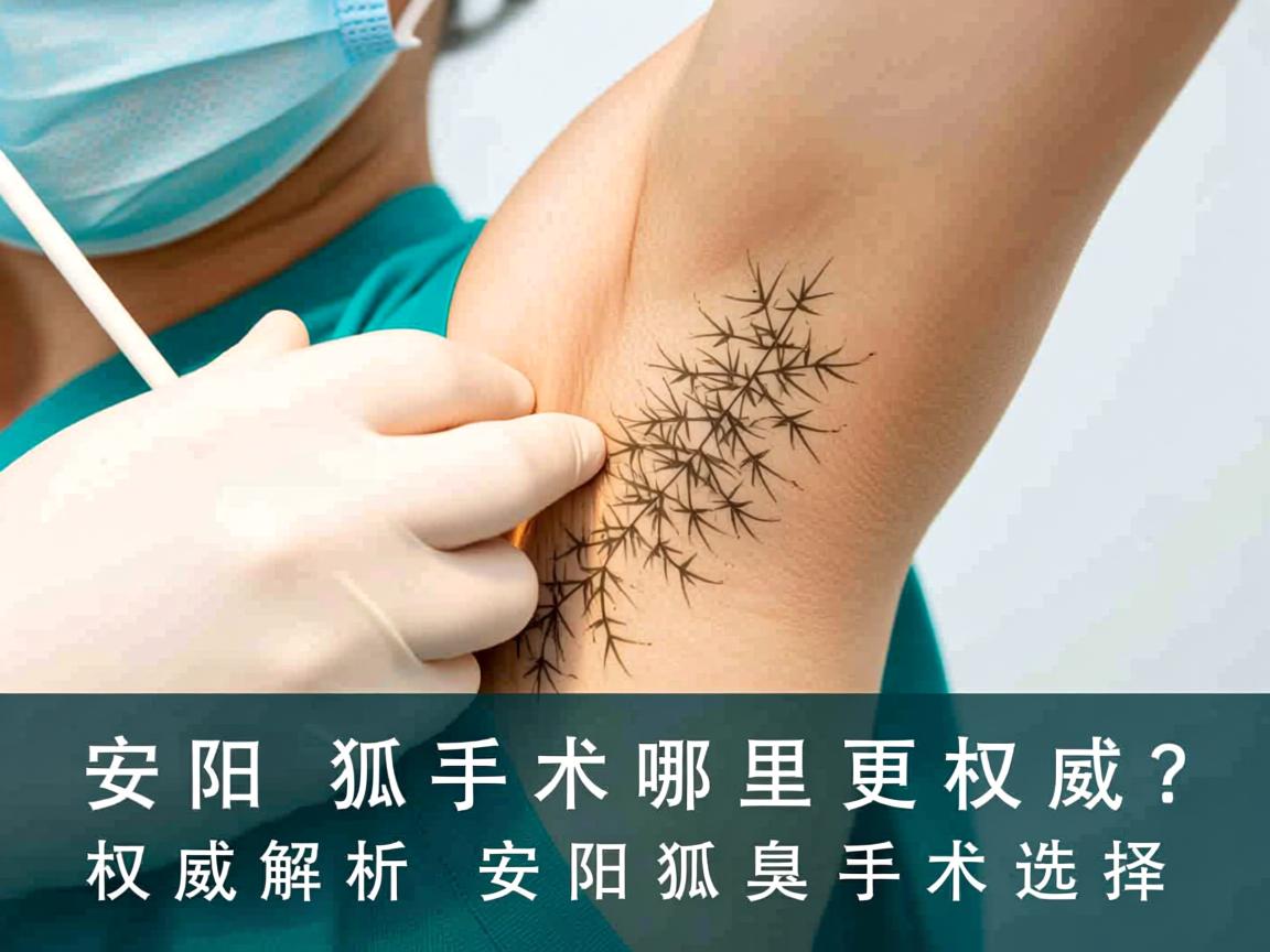 安阳狐臭手术哪里更权威？权威解析安阳狐臭手术选择