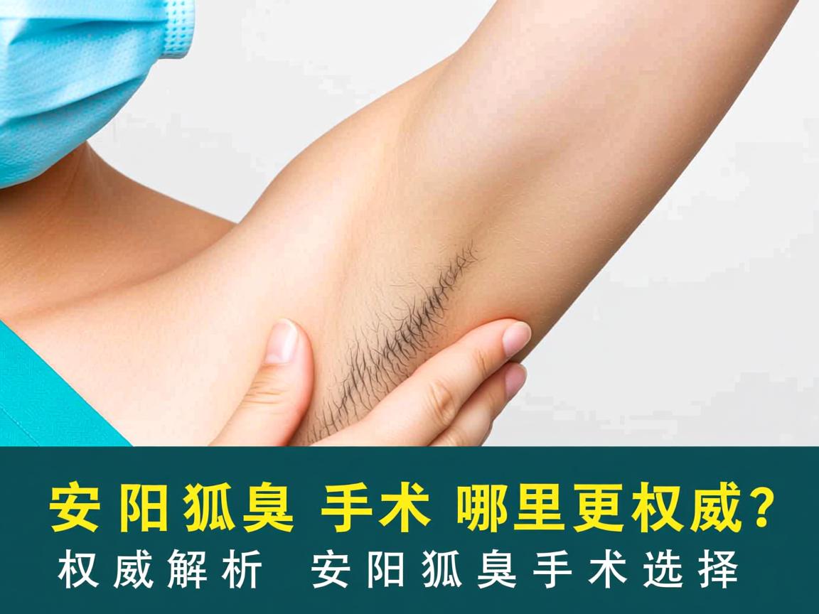 安阳狐臭手术哪里更权威？权威解析安阳狐臭手术选择