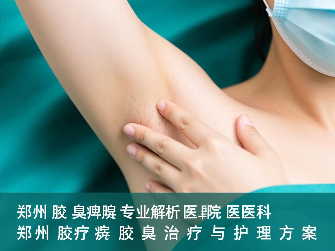 郑州腋臭医院专业解析，郑州腋臭科医院的腋臭治疗与护理方案