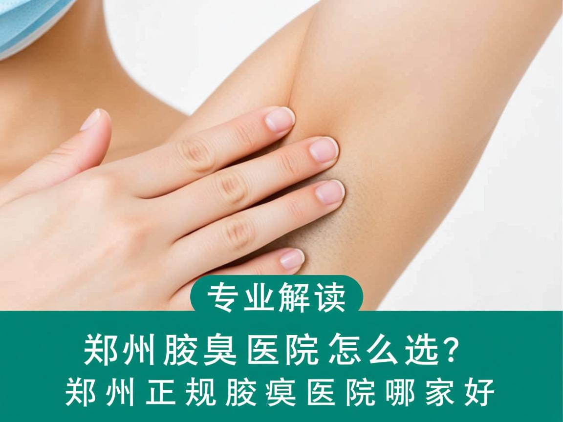 郑州腋臭医院怎么选?专业解读郑州正规腋臭医院哪家好 郑州腋臭医院怎么选?专业解读郑州正规腋臭医院哪家好