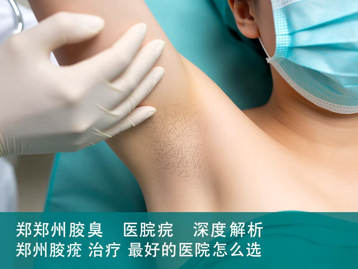 郑州腋臭医院深度解析，郑州腋臭治疗最好的医院怎么选