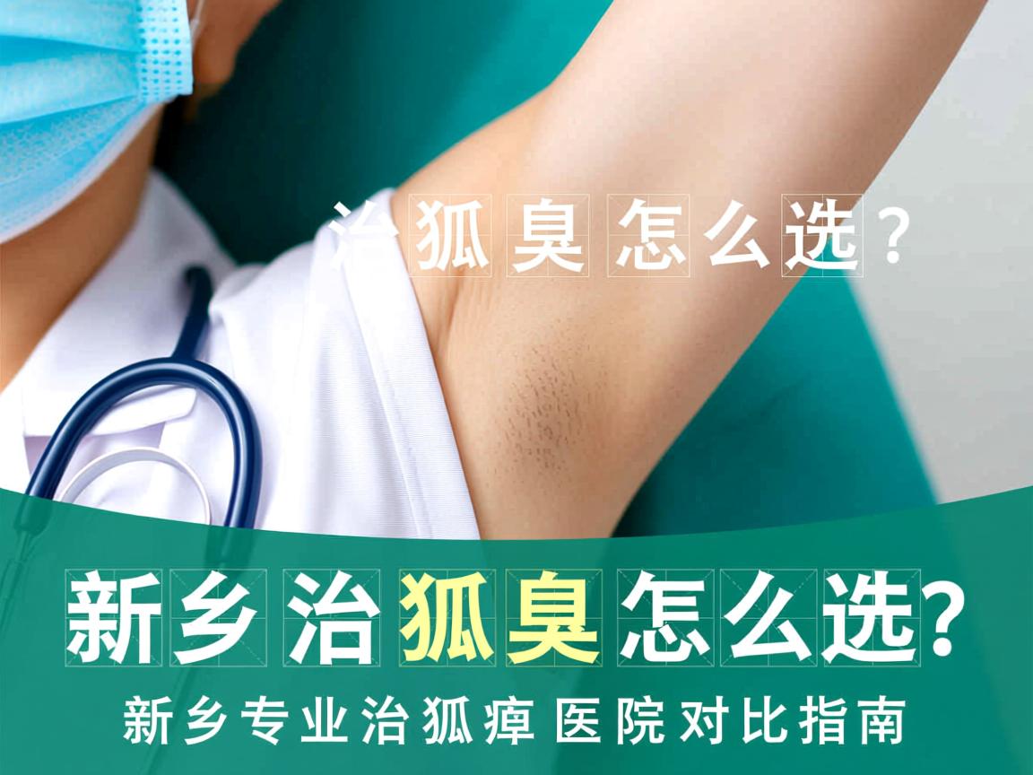 新乡治狐臭医院怎么选？新乡专业治狐臭医院对比指南