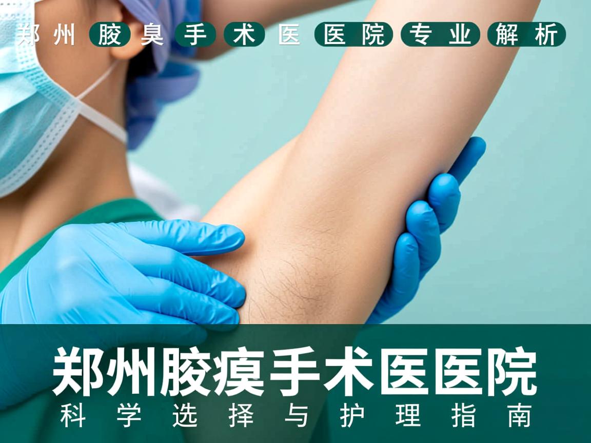 郑州腋臭手术医院专业解析，郑州腋臭手术医院的科学选择与护理指南