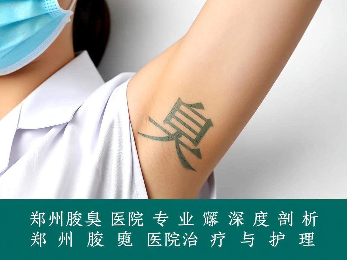 郑州腋臭医院专业解读，深度剖析郑州腋臭医院的治疗与护理