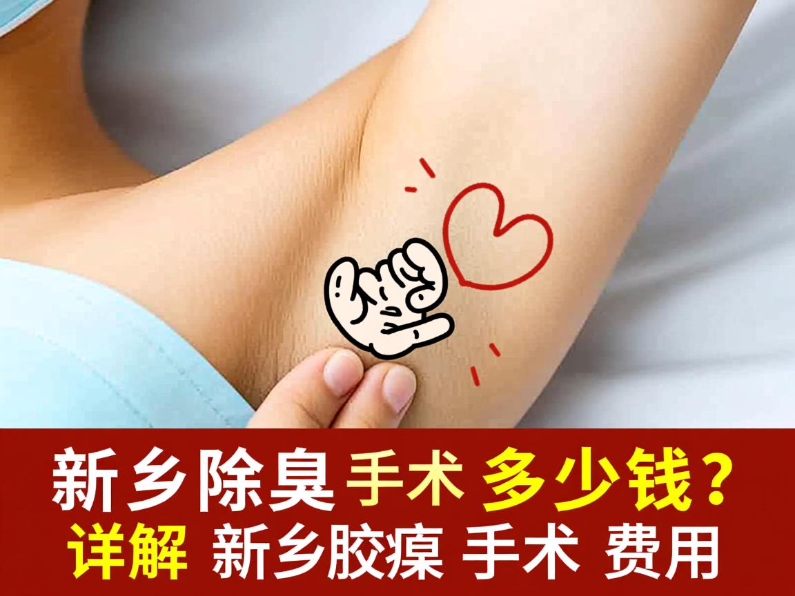 新乡除腋臭手术多少钱？详解新乡腋臭手术费用