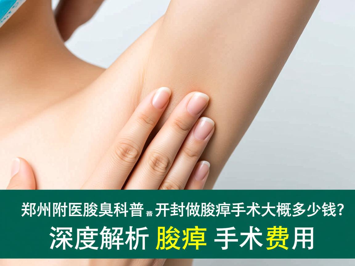 郑州附医腋臭科普,开封做腋臭手术大概多少钱?深度解析腋臭手术费用 郑州附医腋臭科普,开封做腋臭手术大概多少钱?深度解析腋臭手术费用