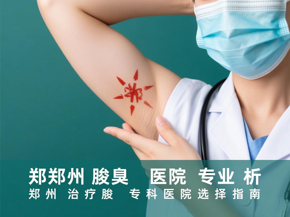 郑州腋臭医院专业解析，郑州治疗腋臭的专科医院选择指南
