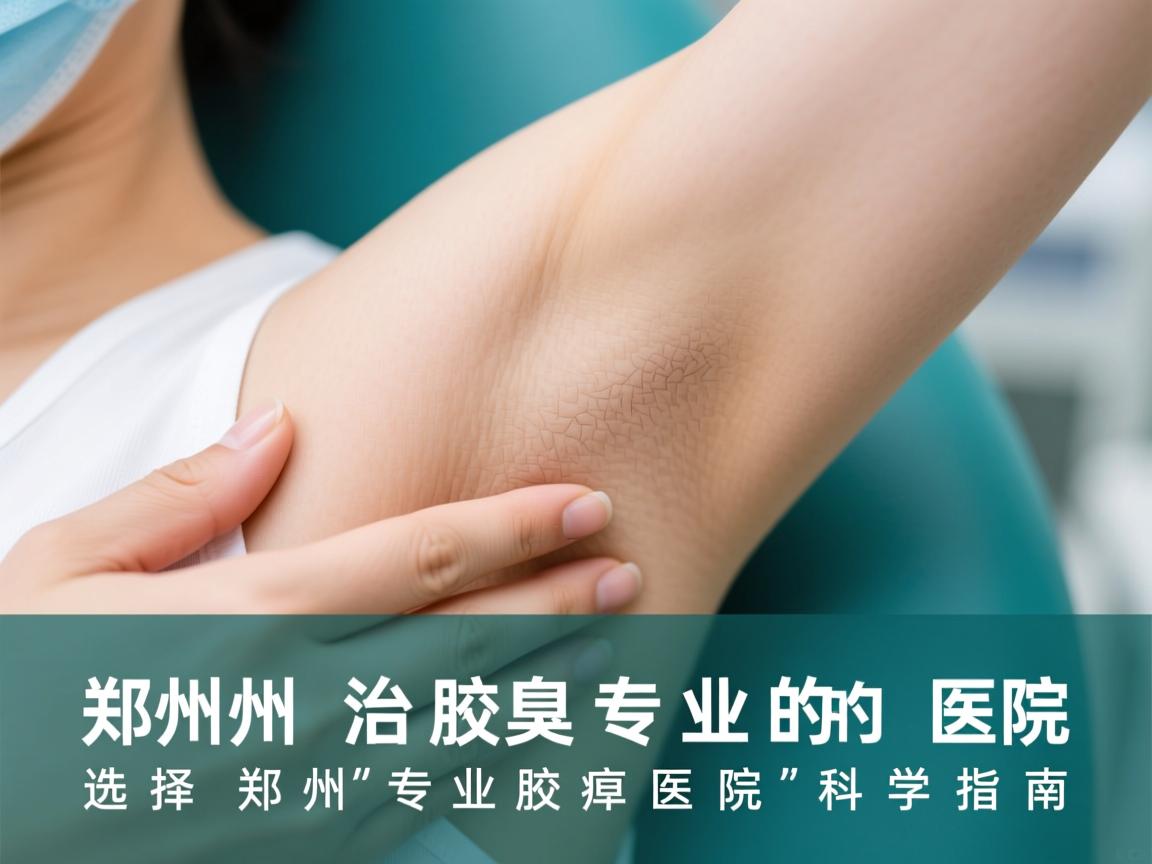 郑州治腋臭专业的医院，选择郑州专业腋臭医院的科学指南