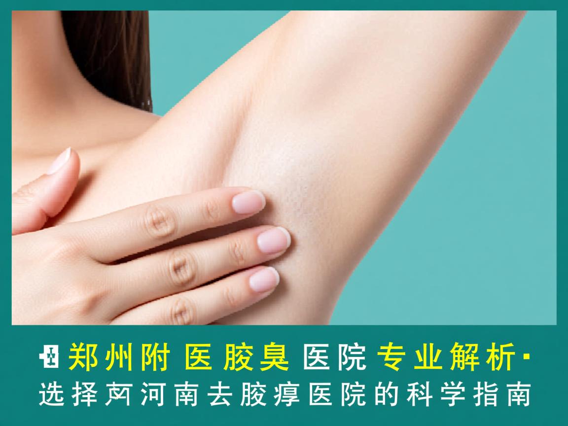 郑州附医腋臭医院专业解析，选择河南去腋臭医院的科学指南