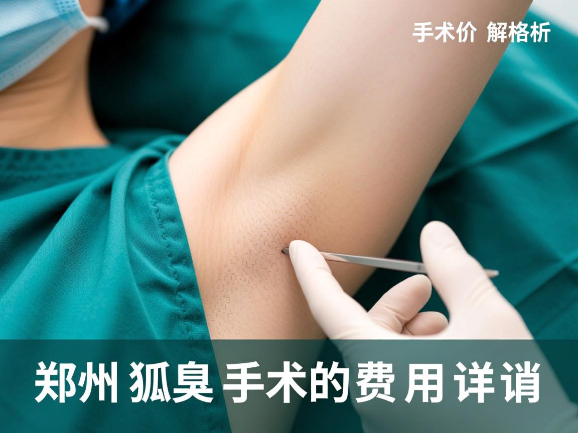 郑州狐臭手术价格解析，了解郑州狐臭手术的费用详情