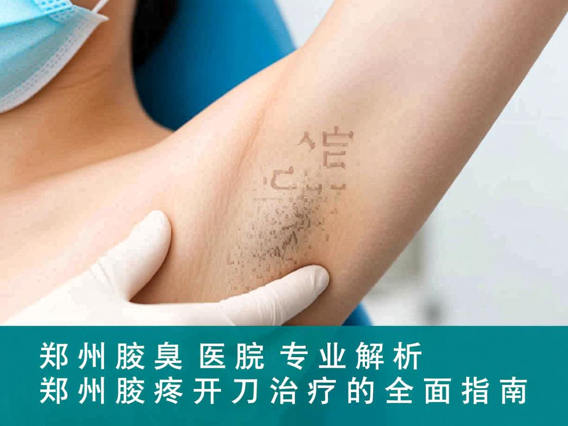 郑州腋臭医院专业解析，郑州腋臭开刀治疗的全面指南
