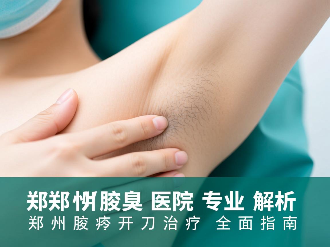 郑州腋臭医院专业解析，郑州腋臭开刀治疗的全面指南