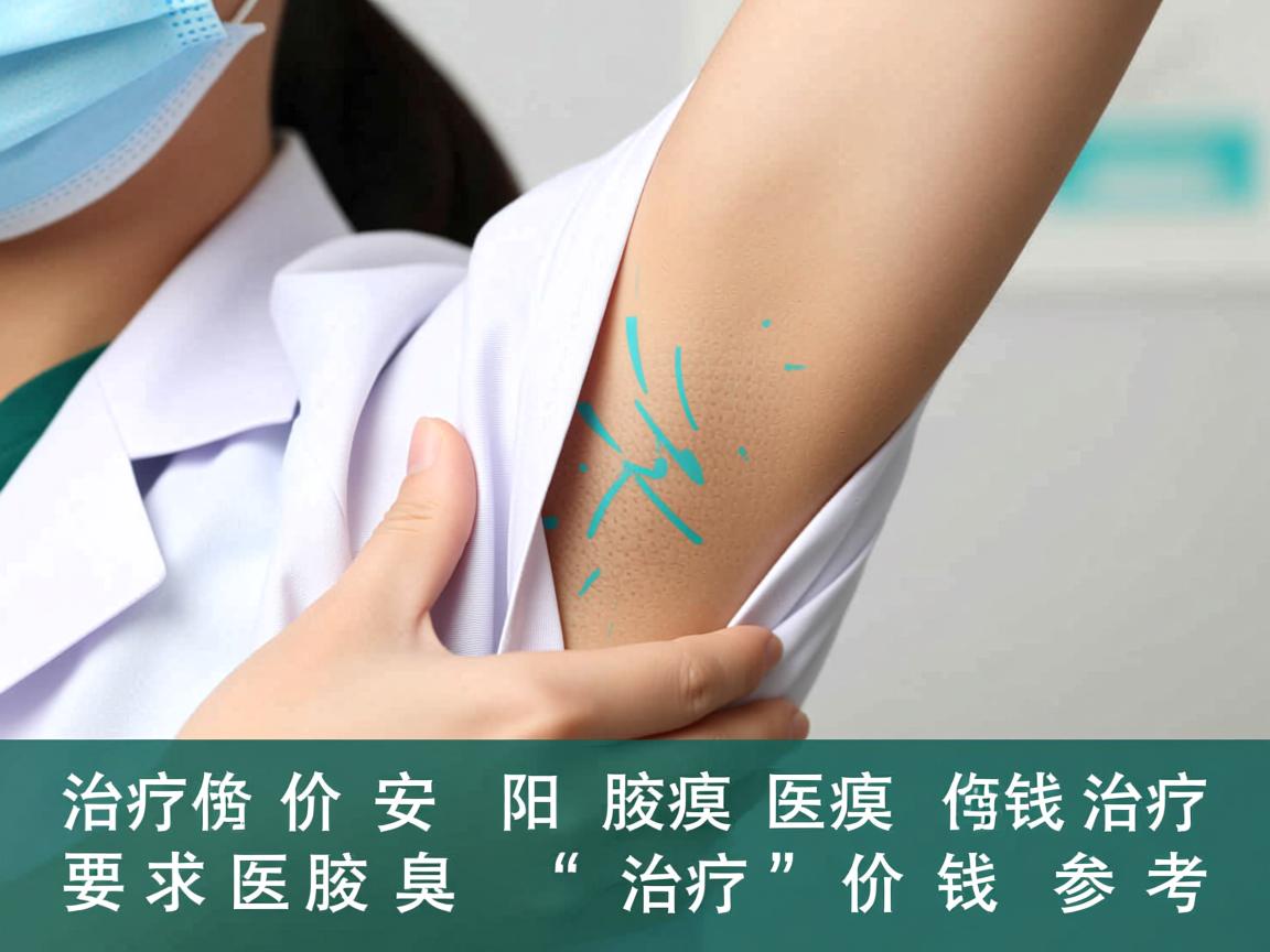 腋臭治疗价格解析，安阳医院腋臭治疗价钱与腋臭治疗价钱参考