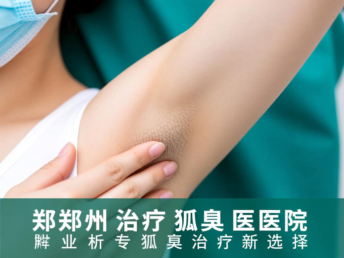 郑州治疗狐臭医院，郑州附医腋臭医院专业解析狐臭治疗新选择
