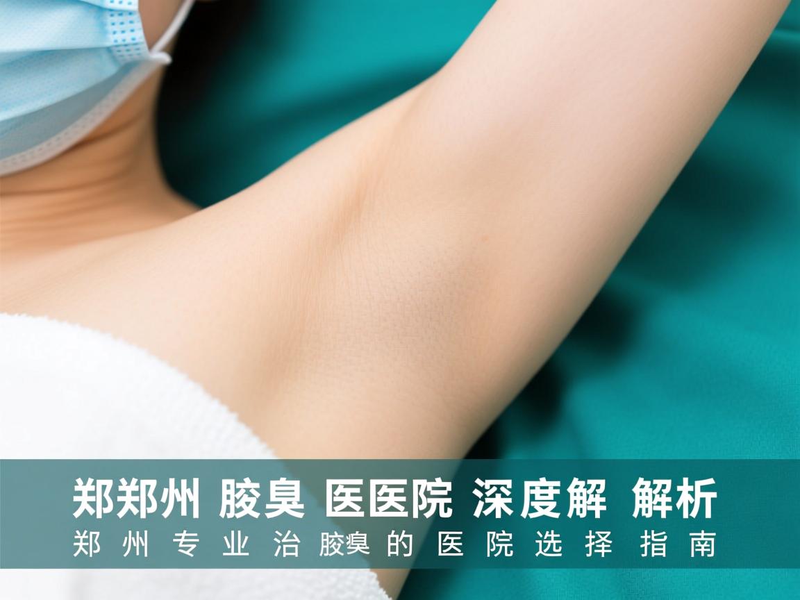郑州腋臭医院深度解析，郑州专业治腋臭的医院选择指南