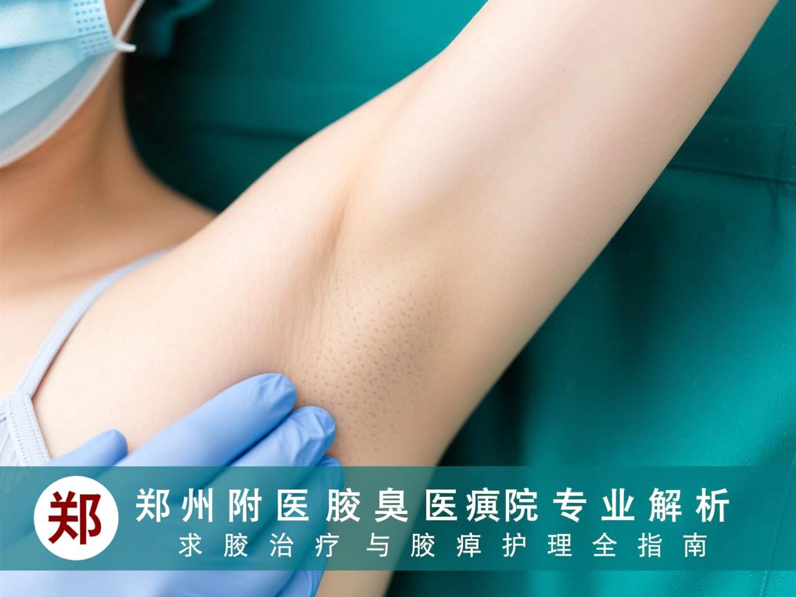 郑州附医腋臭医院专业解析，腋臭治疗与腋臭护理全指南