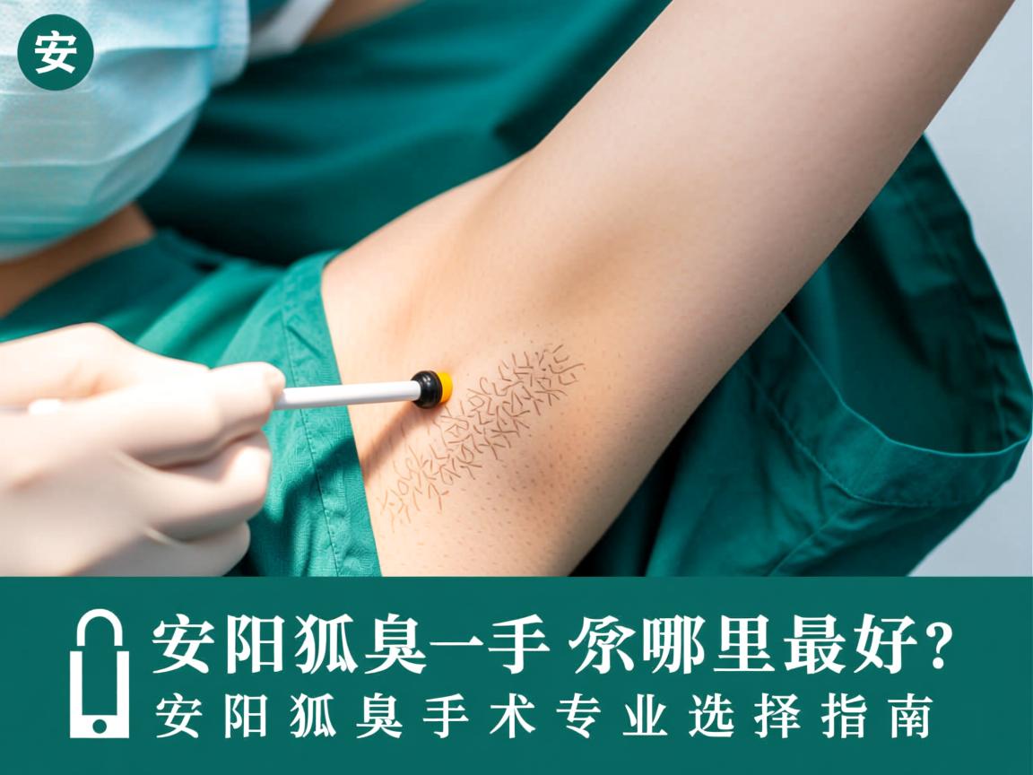 安阳狐臭手术哪里最好？安阳狐臭手术专业选择指南