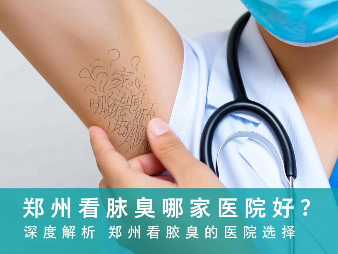 郑州看腋臭哪家医院好？深度解析郑州看腋臭的医院选择