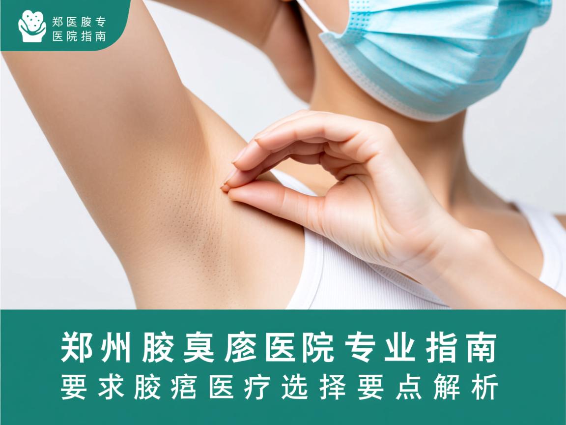 郑州腋臭医院专业指南，郑州腋臭医院选择要点解析