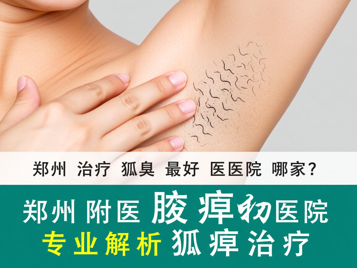 郑州治疗狐臭最好医院哪家？郑州附医腋臭医院专业解析狐臭治疗