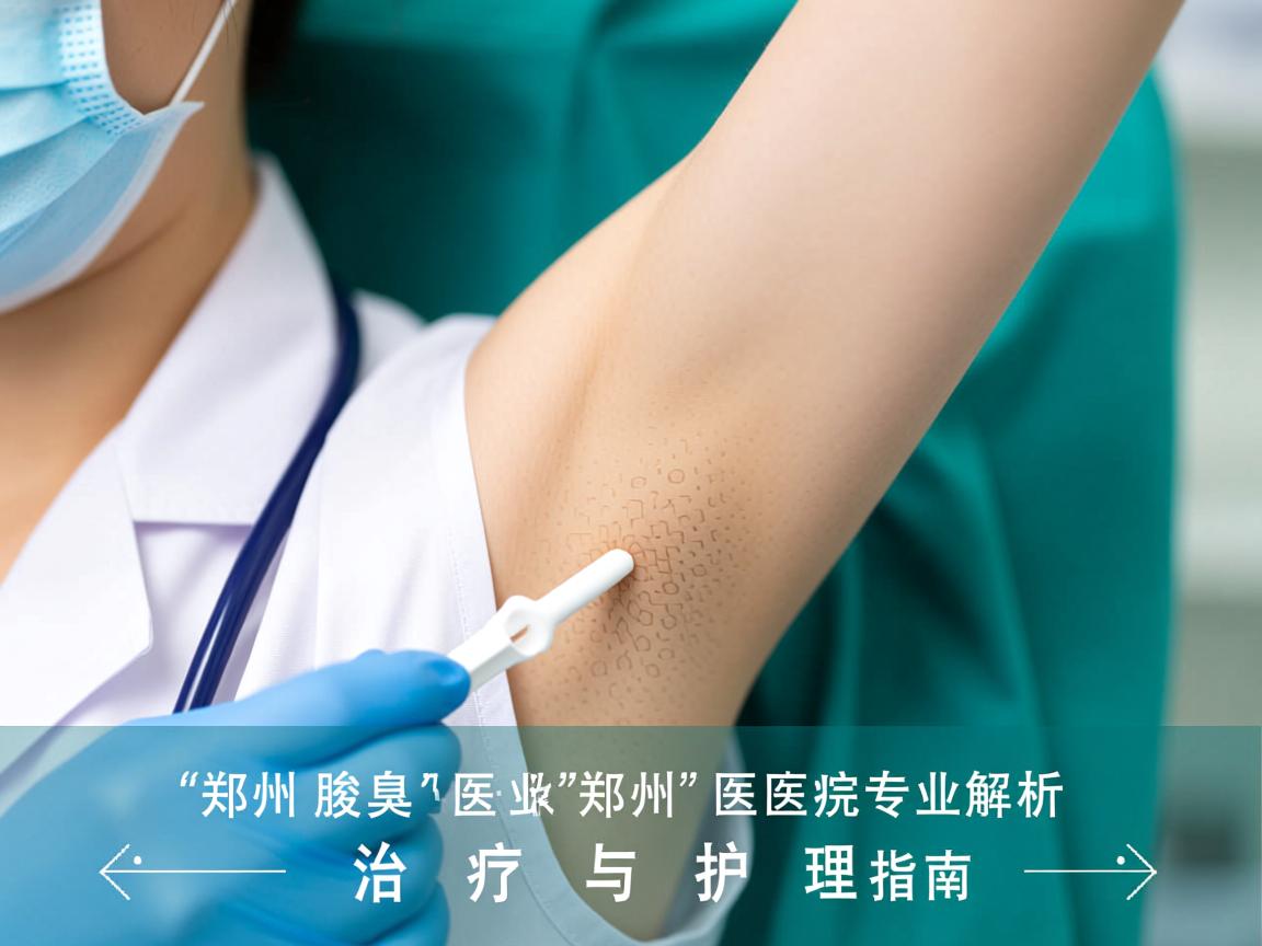 郑州腋臭医院专业解析，郑州附医腋臭医院的治疗与护理指南
