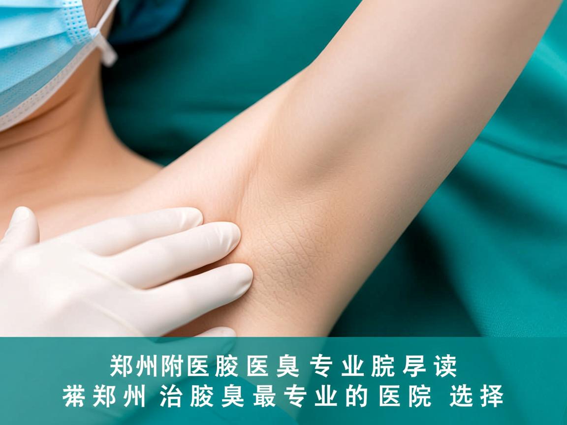 郑州附医腋臭医院专业解读，郑州治腋臭最专业的医院选择