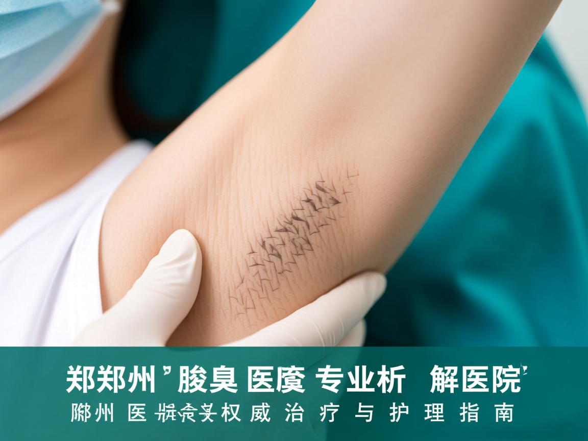 郑州腋臭医院专业解析，郑州附医腋臭医院的权威治疗与护理指南