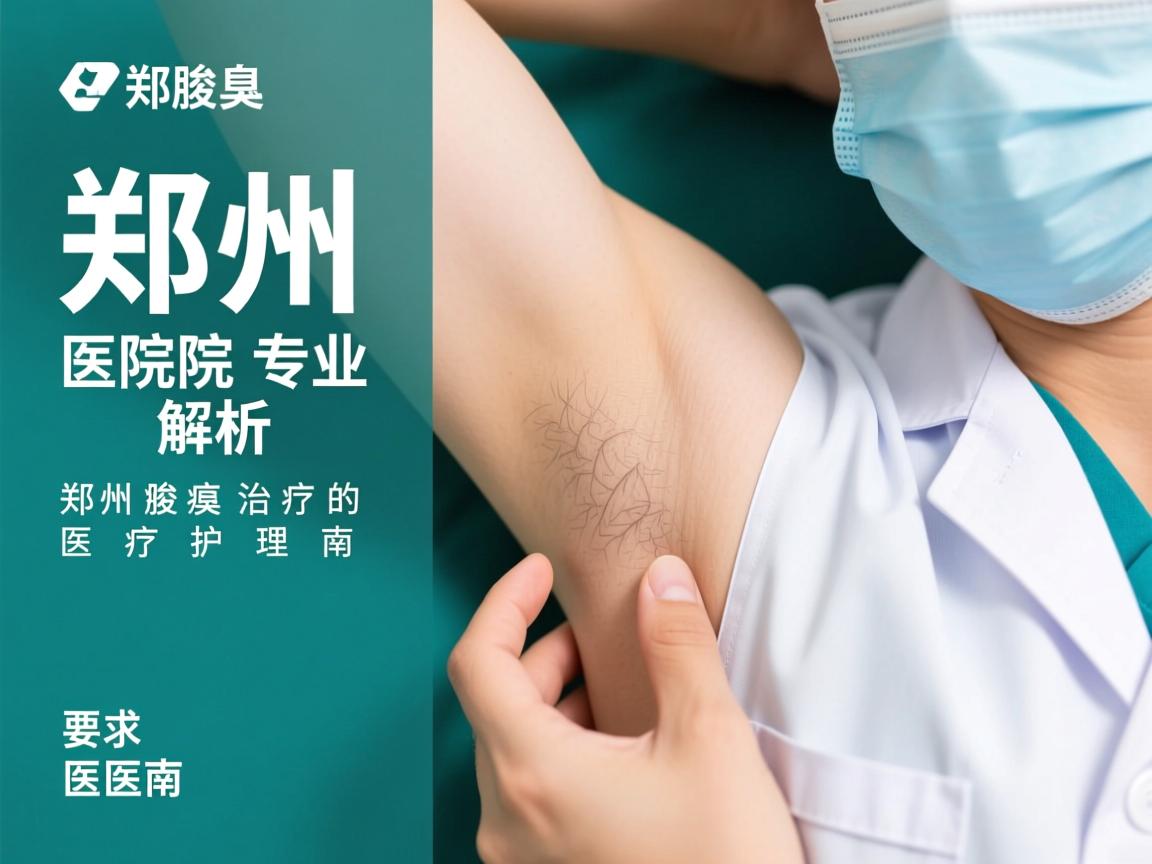 郑州腋臭医院专业解析，郑州腋臭治疗的医疗护理指南