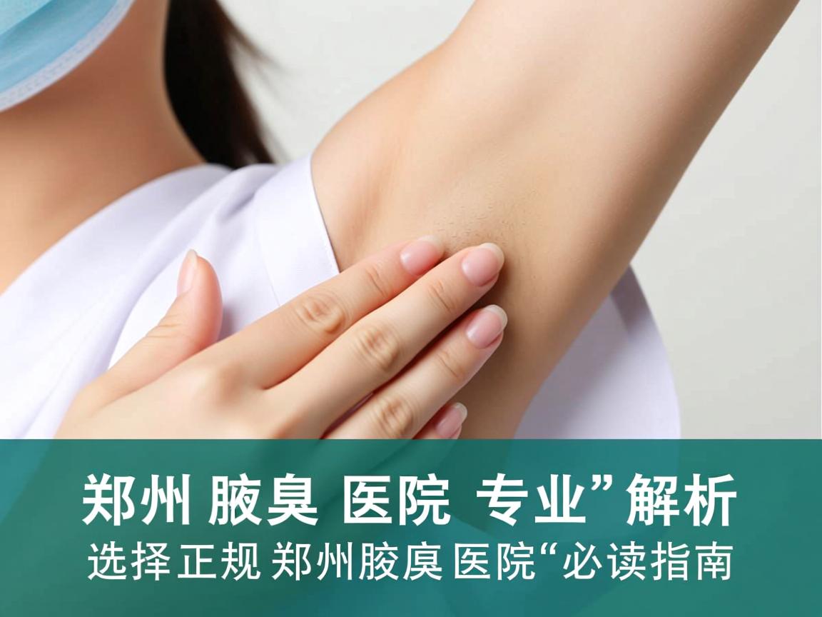 郑州腋臭医院专业解析,选择正规郑州腋臭医院的必读指南 郑州腋臭医院专业解析,选择正规郑州腋臭医院的必读指南
