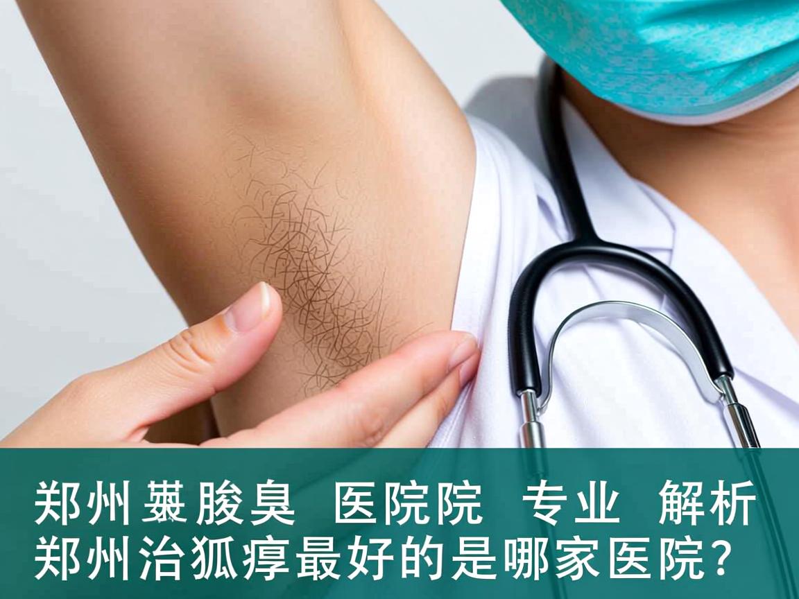 郑州腋臭医院专业解析，郑州治狐臭最好的是哪家医院？