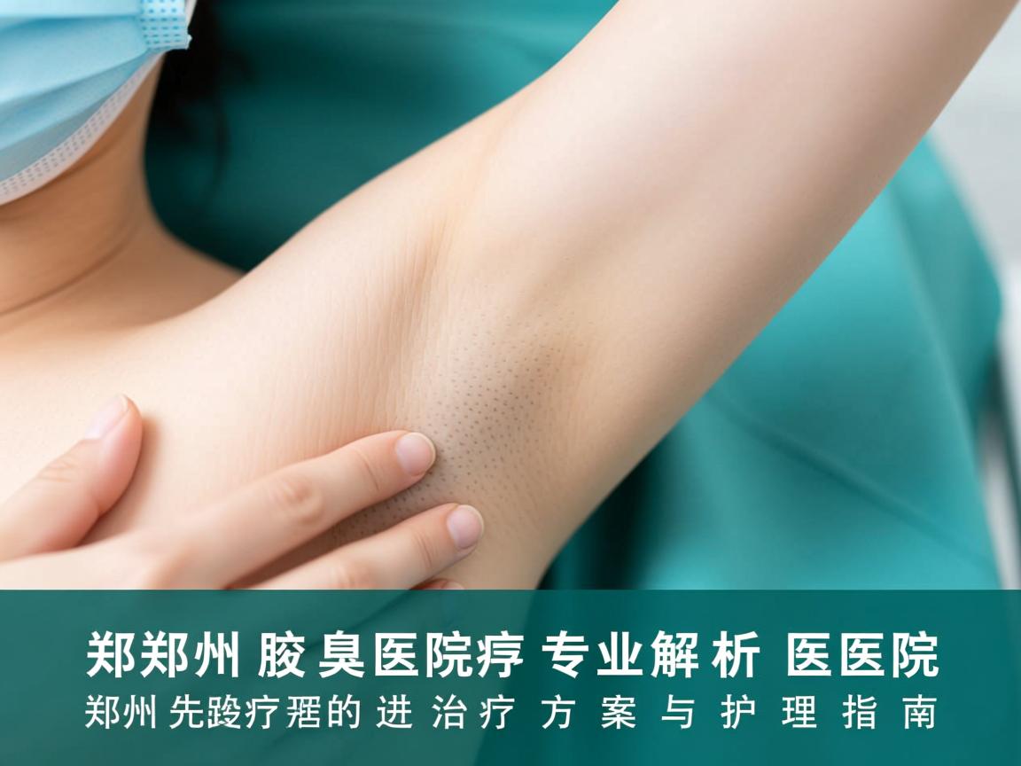 郑州腋臭医院专业解析，郑州腋臭医院的先进治疗方案与护理指南