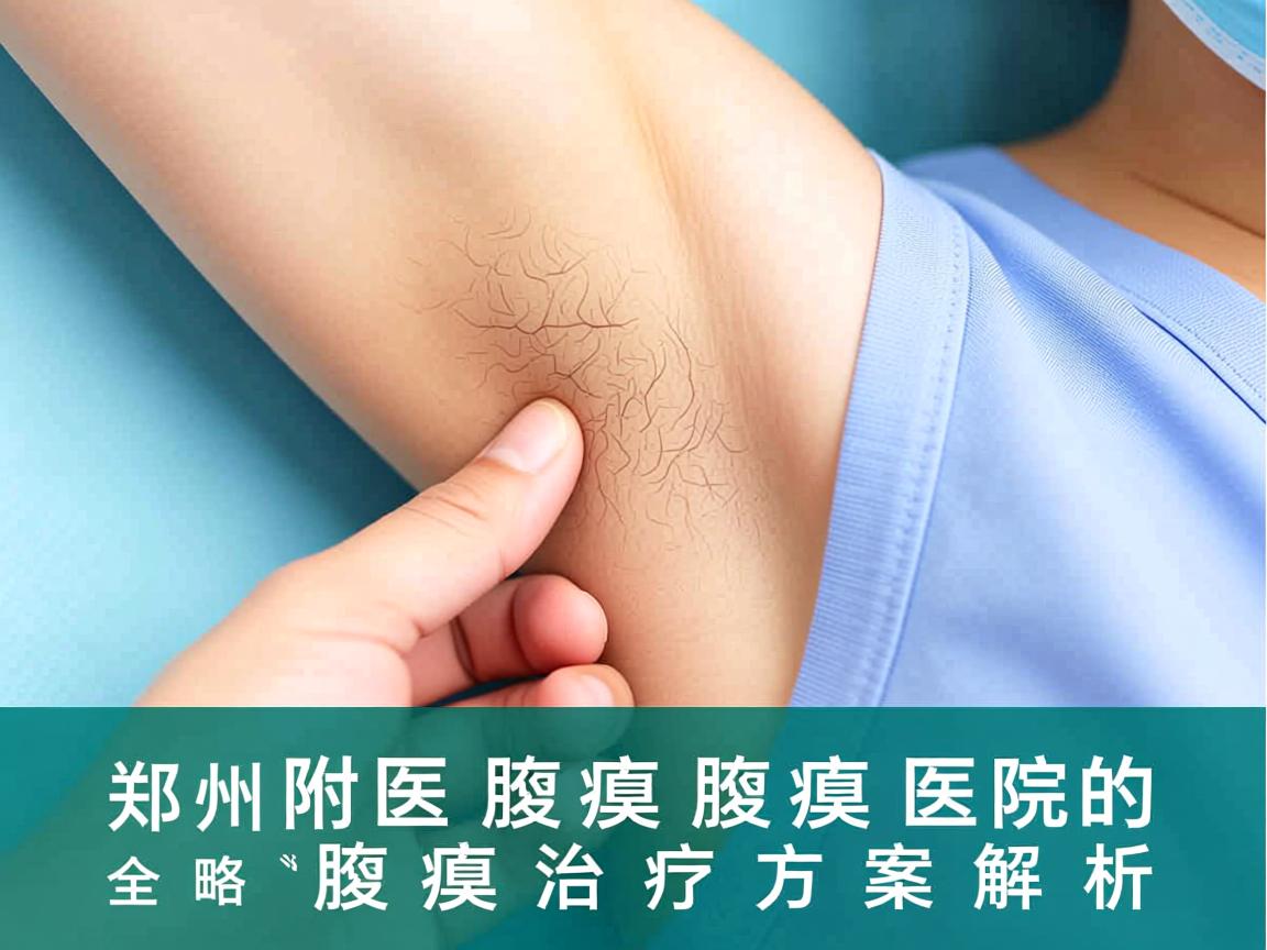 腋臭治疗选择全攻略，郑州附医腋臭医院的腋臭治疗方案解析