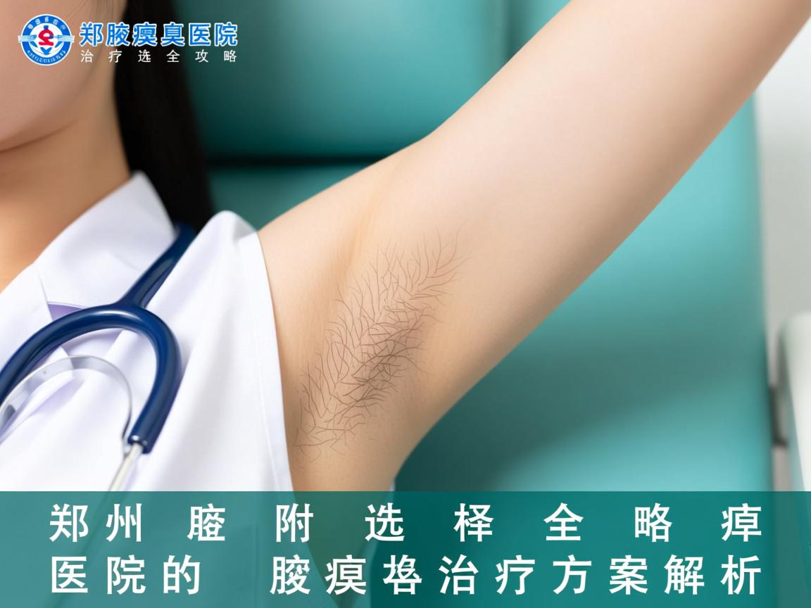 腋臭治疗选择全攻略，郑州附医腋臭医院的腋臭治疗方案解析