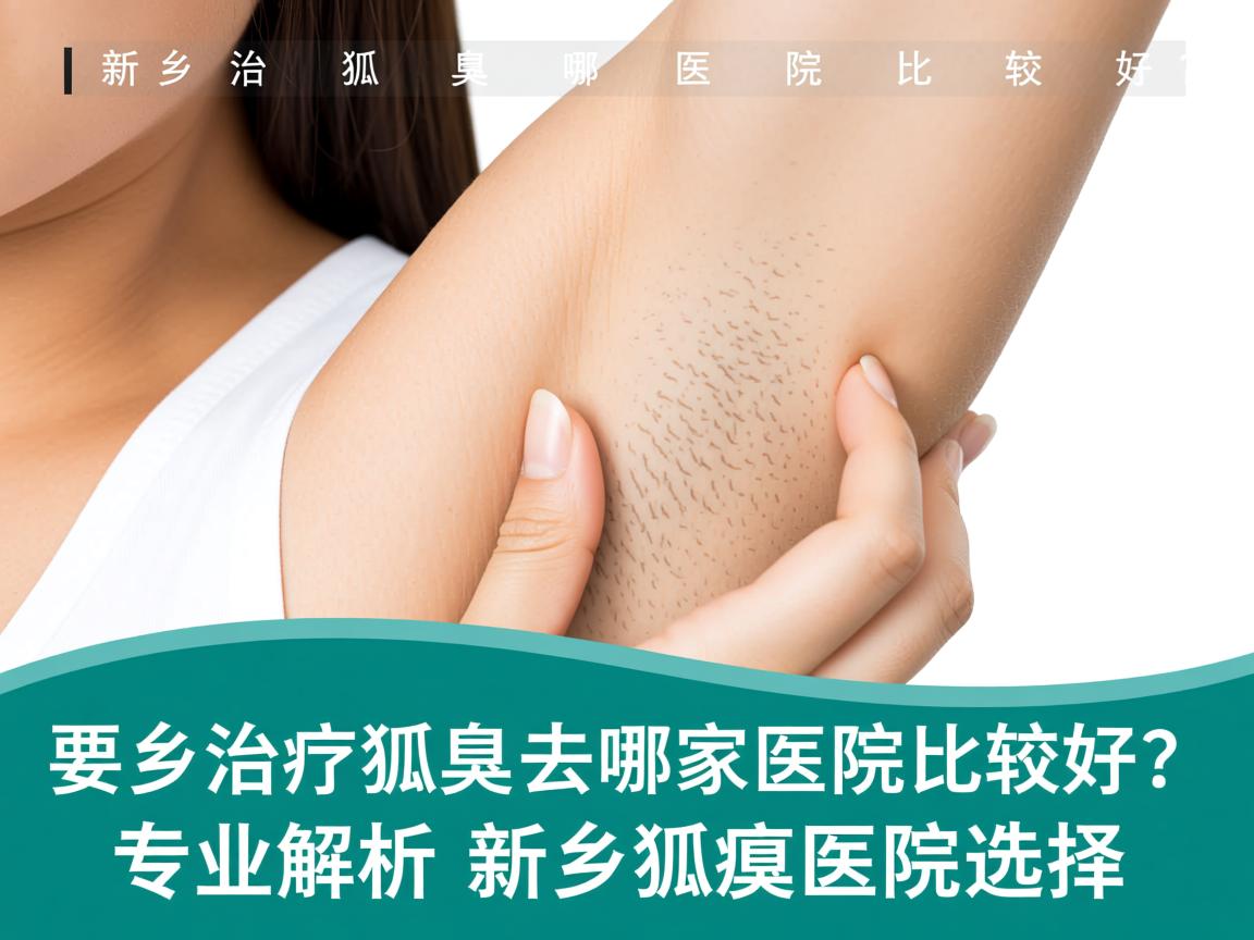 新乡治疗狐臭去哪家医院比较好？专业解析新乡狐臭医院选择
