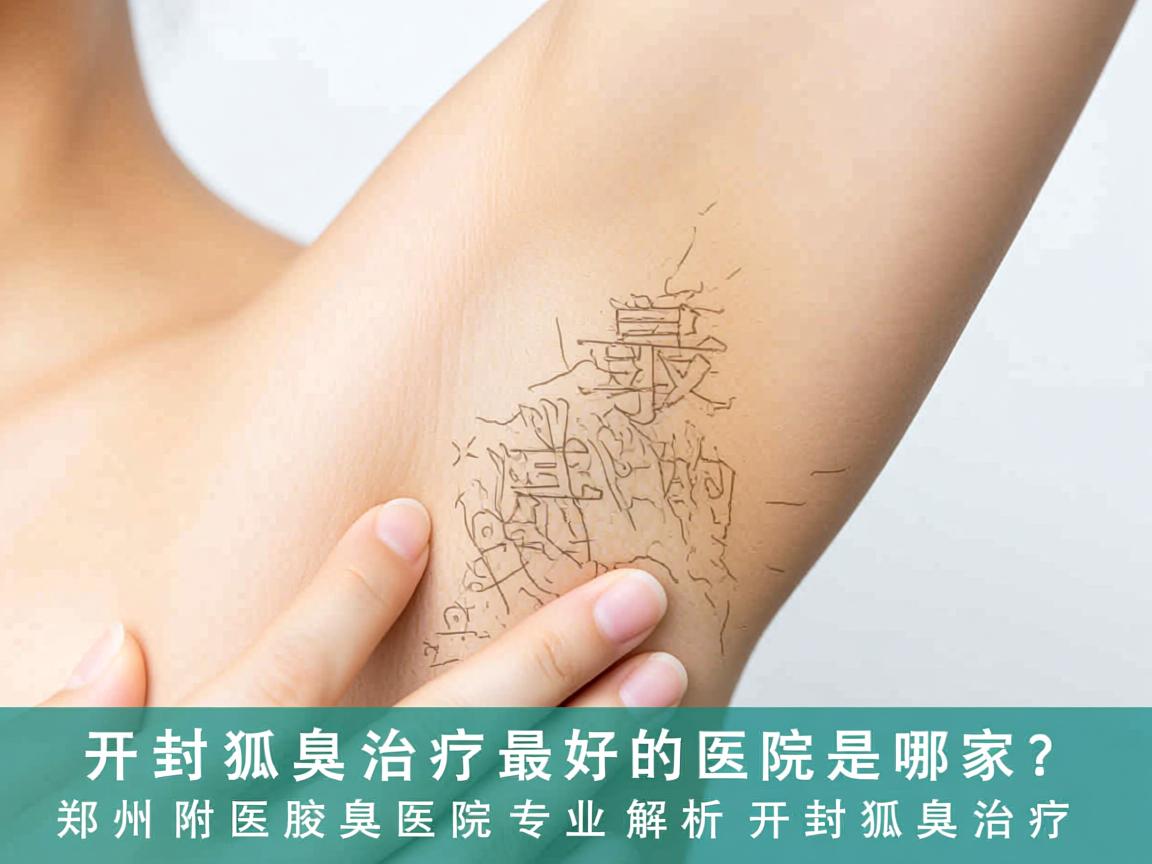 开封狐臭治疗最好的医院是哪家？郑州附医腋臭医院专业解析开封狐臭治疗