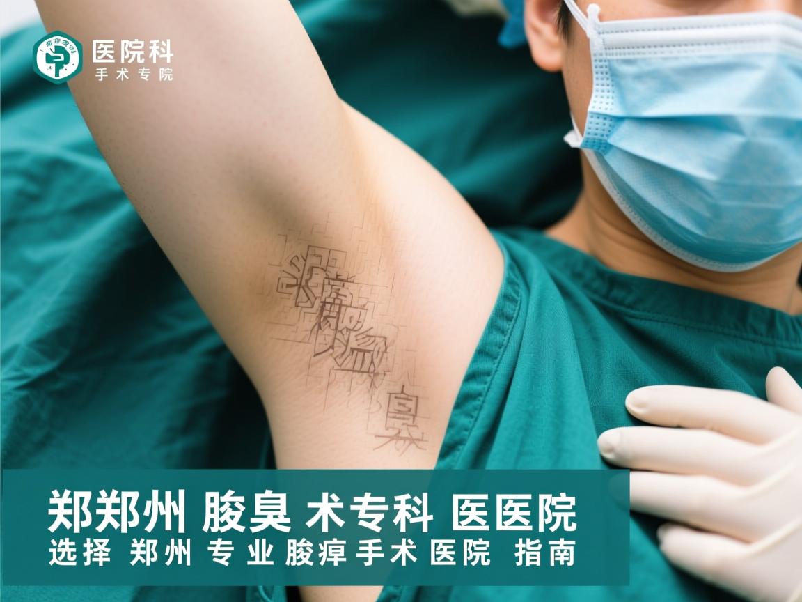 郑州腋臭手术专科医院,选择郑州专业腋臭手术医院的指南 郑州腋臭手术专科医院,选择郑州专业腋臭手术医院的指南