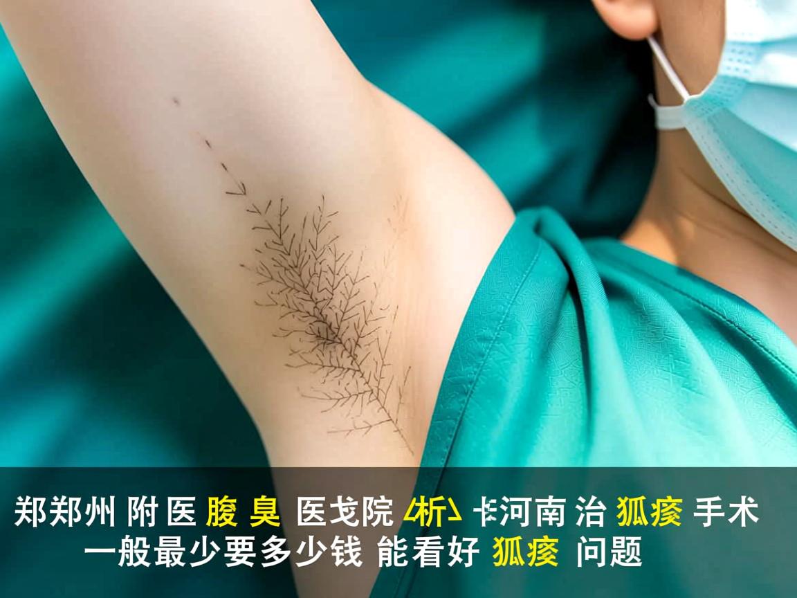 郑州附医腋臭医院解析，河南治狐臭手术一般最少要多少钱能看好狐臭问题