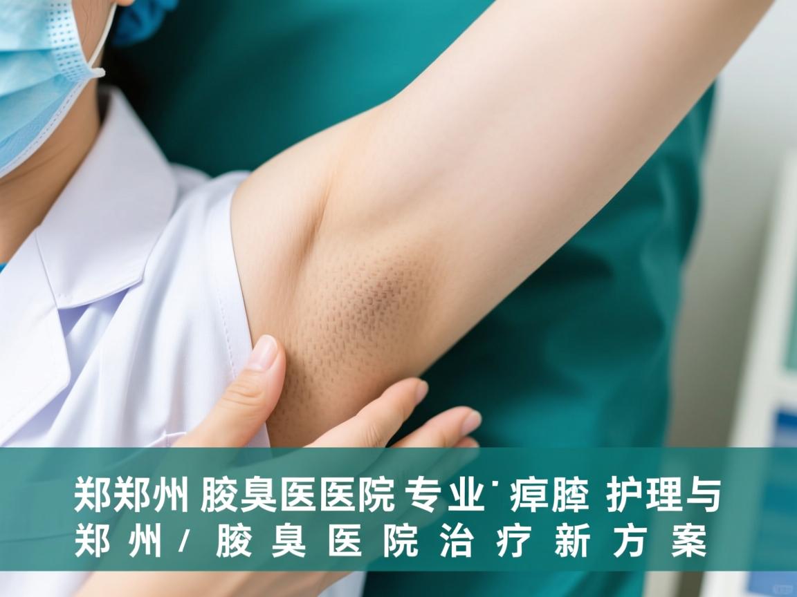 郑州腋臭医院专业解析，腋臭医疗护理与郑州腋臭医院治疗新方案