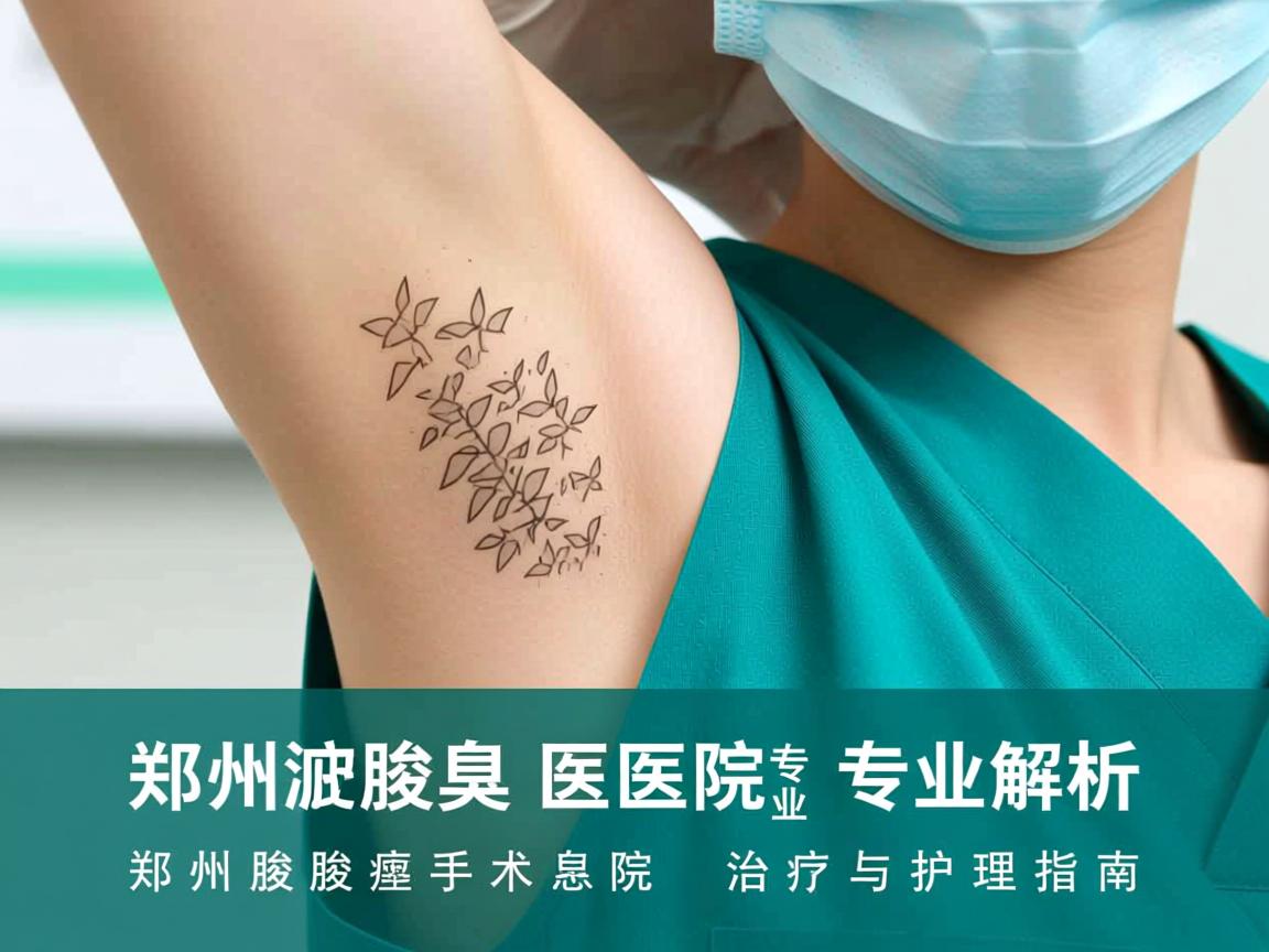 郑州腋臭医院专业解析，郑州腋臭手术医院的治疗与护理指南