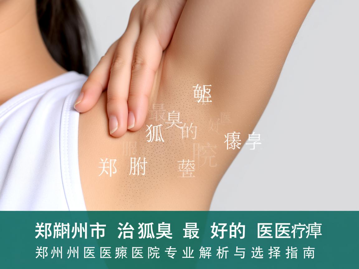 郑州市治狐臭最好的医院,郑州附医腋臭医院专业解析与选择指南 郑州市治狐臭最好的医院,郑州附医腋臭医院专业解析与选择指南