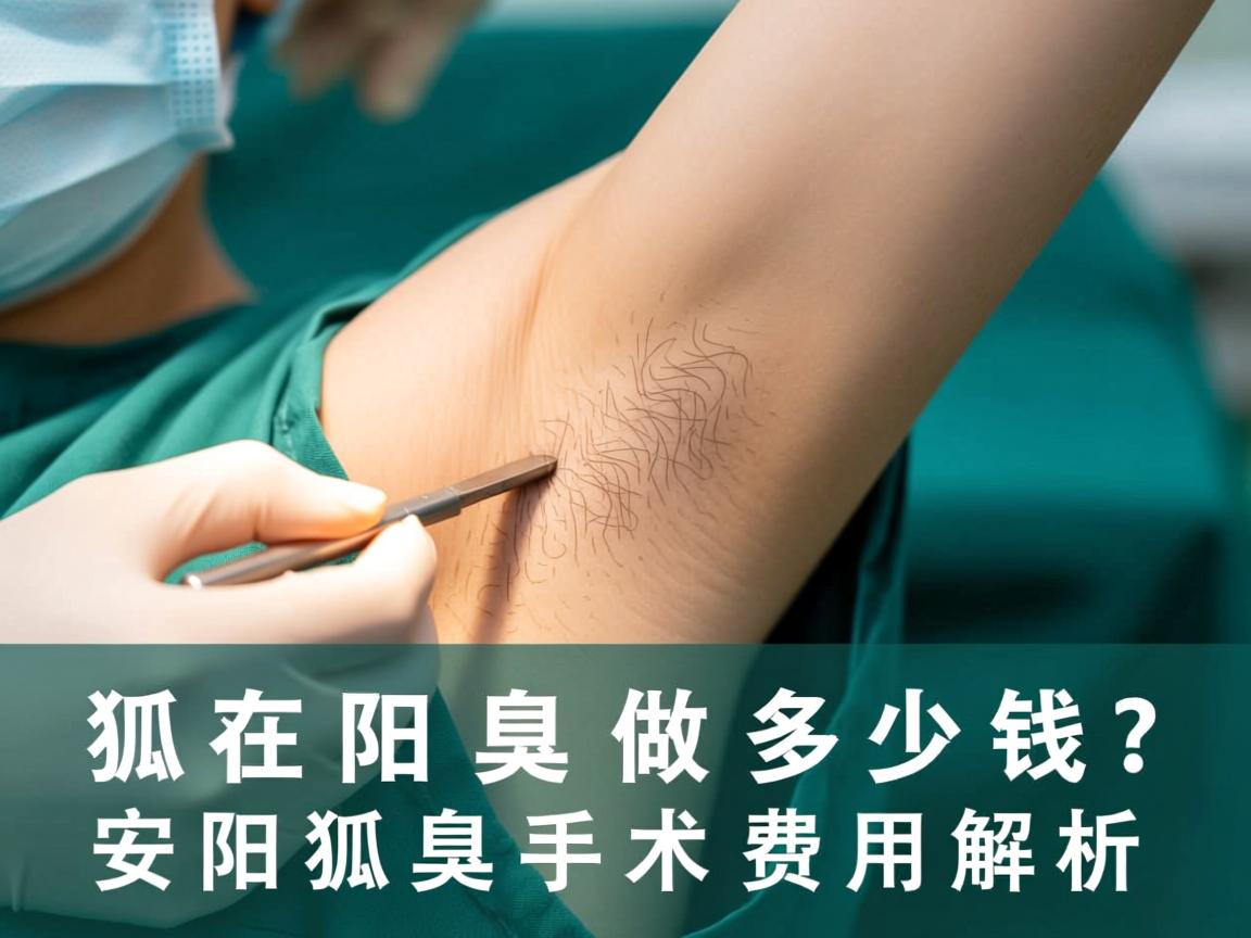 狐臭手术在安阳做多少钱?安阳狐臭手术费用解析 狐臭手术在安阳做多少钱?安阳狐臭手术费用解析