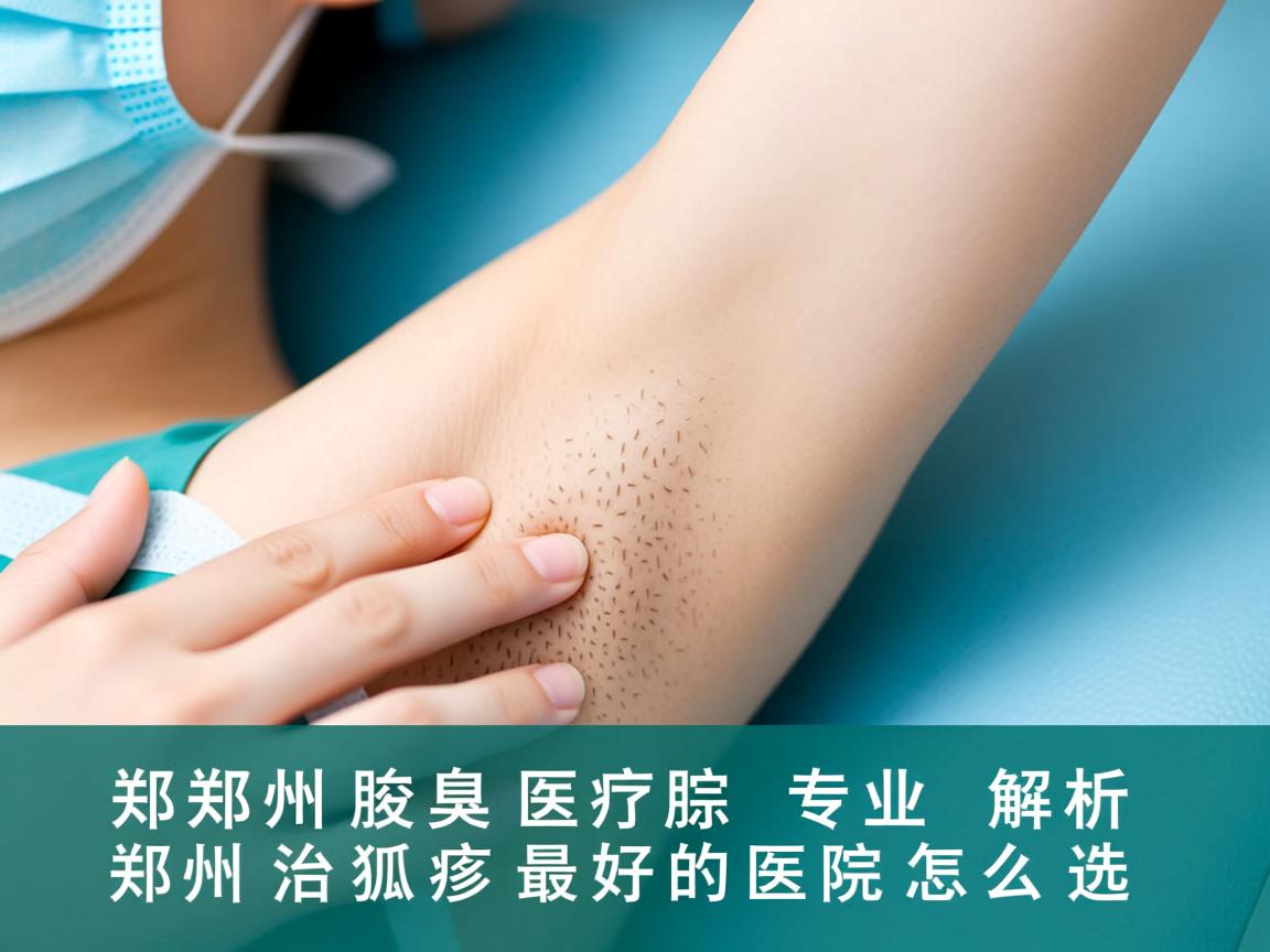郑州腋臭医院专业解析，郑州治狐臭最好的医院怎么选