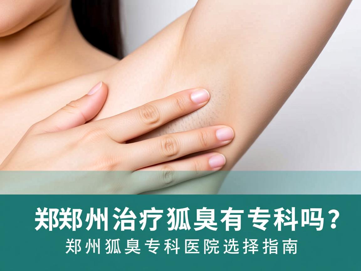 郑州治疗狐臭有专科吗？郑州狐臭专科医院选择指南