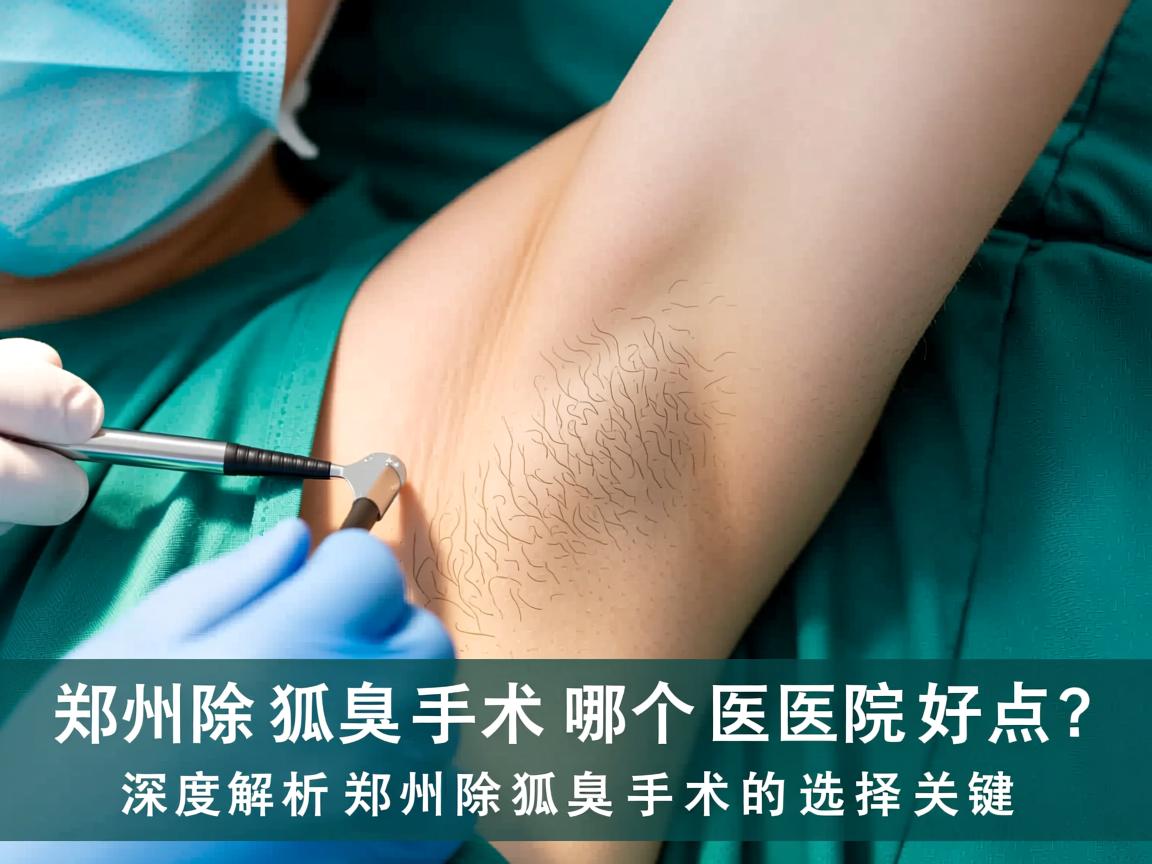 郑州除狐臭手术哪个医院好点？深度解析郑州除狐臭手术的选择关键