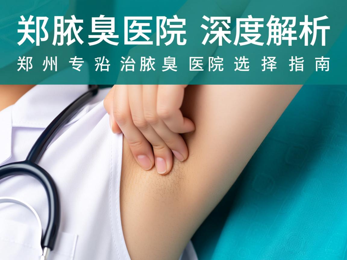 郑州腋臭医院深度解析,郑州专业治疗腋臭的医院选择指南 郑州腋臭医院深度解析,郑州专业治疗腋臭的医院选择指南