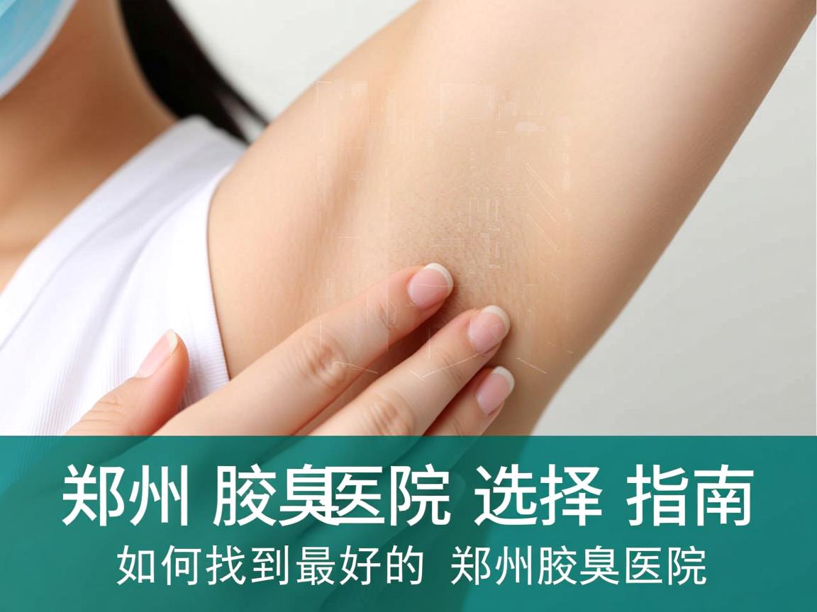 郑州腋臭医院选择指南，如何找到最好的郑州腋臭医院