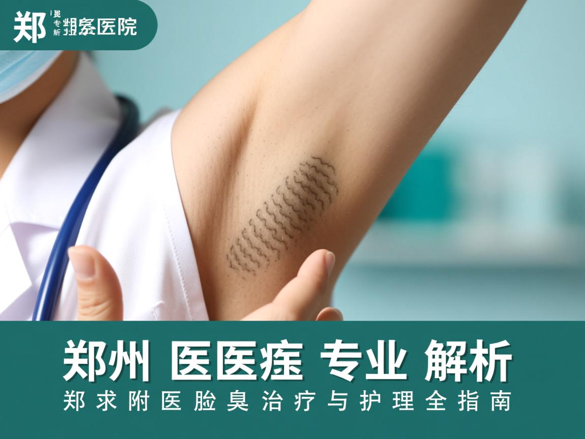 郑州腋臭医院专业解析，郑州附医腋臭治疗与护理全指南