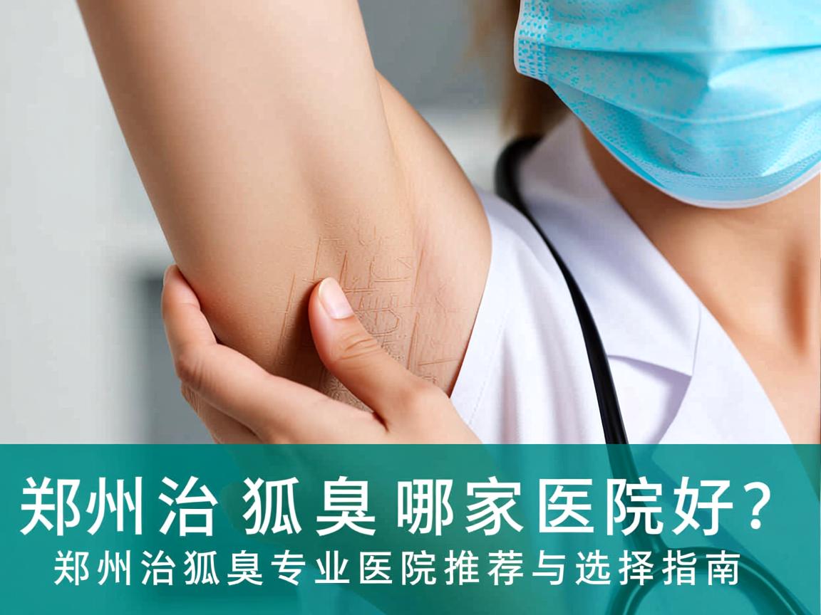郑州治狐臭哪家医院好？郑州治狐臭专业医院推荐与选择指南