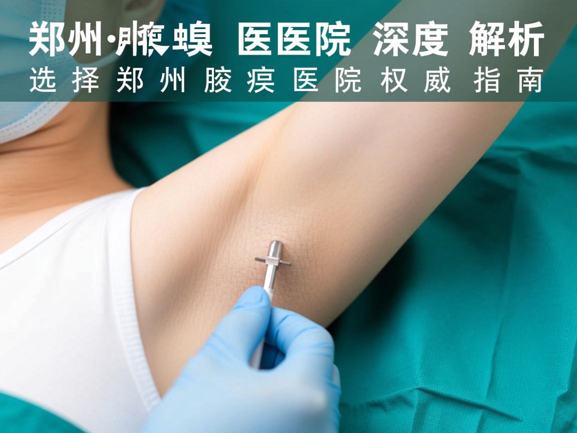 郑州腋臭医院深度解析，选择郑州腋臭医院的权威指南
