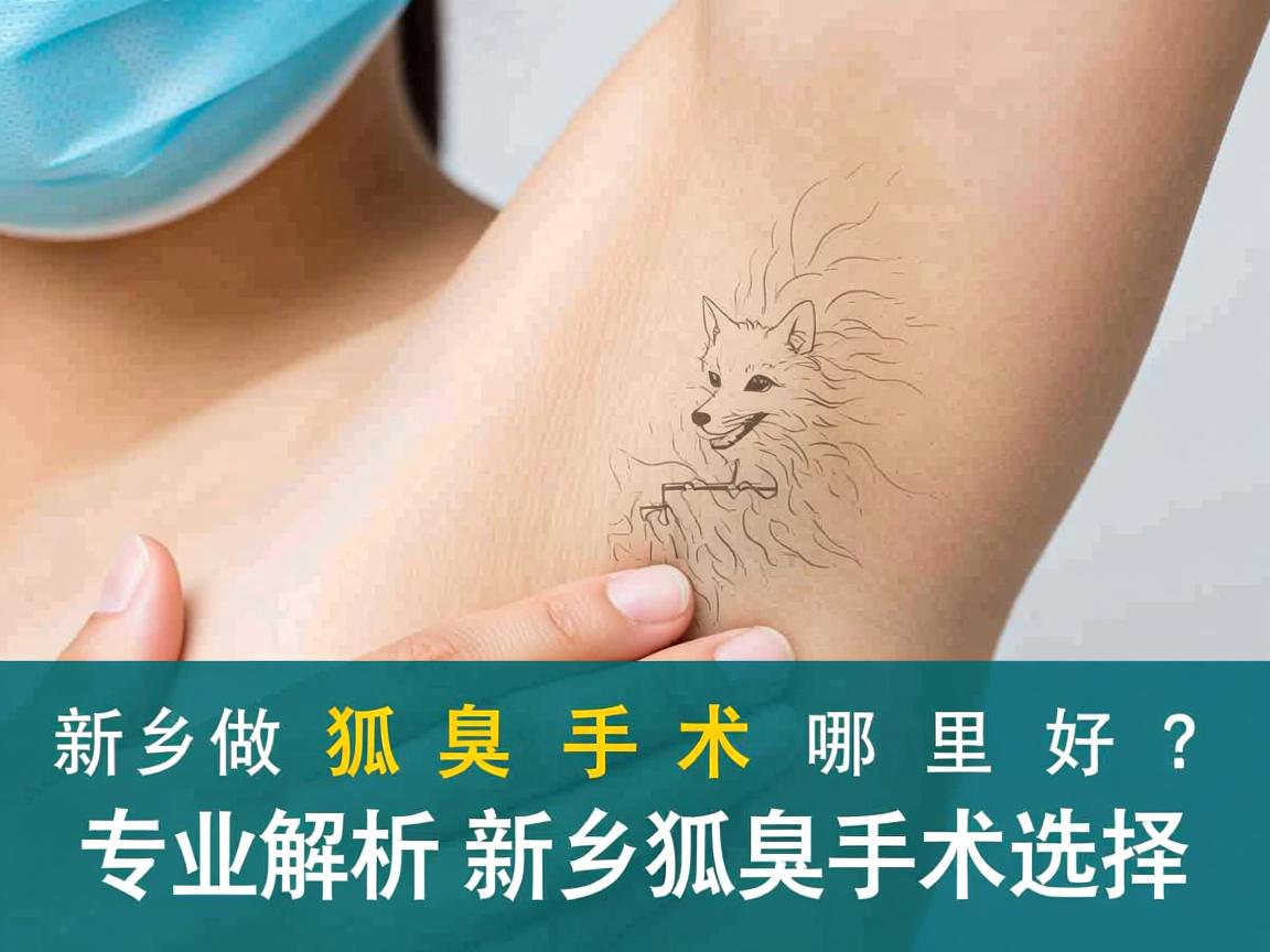 新乡做狐臭手术哪里好？专业解析新乡狐臭手术选择